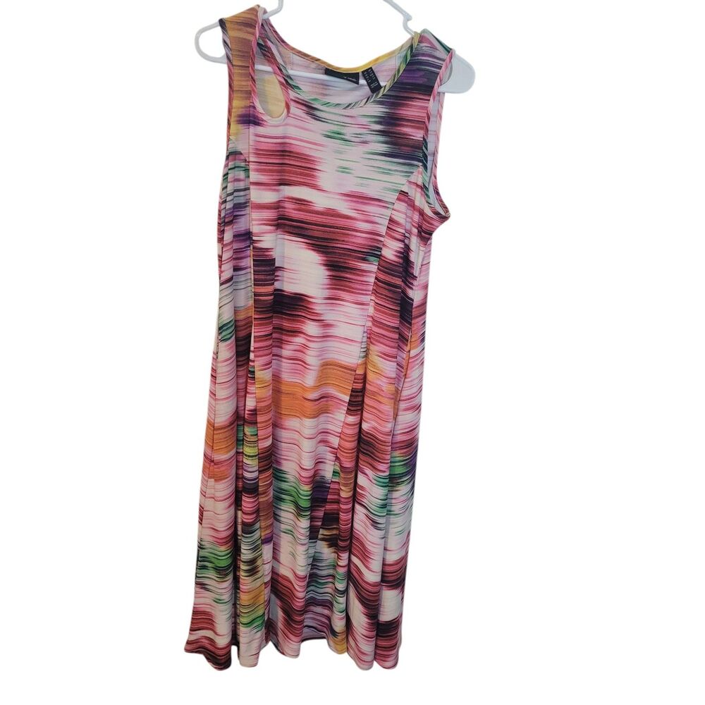 Attitudes by Renee Petite Como Jersey Keyhole Dress Size PM